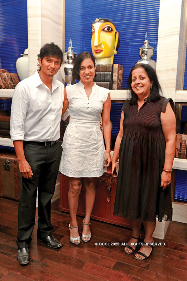 Socialites at a party