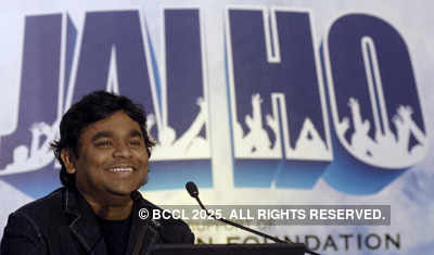 A.R Rahman at a press meet