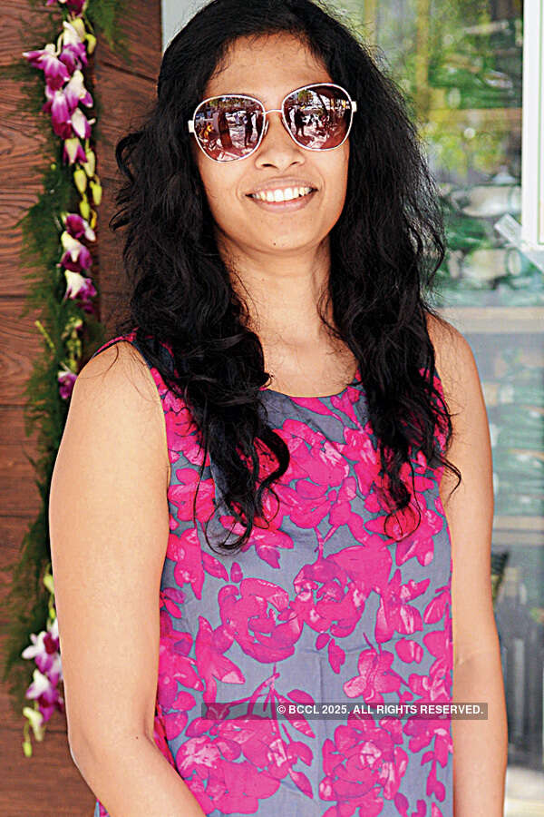 Socialites at a brunch party