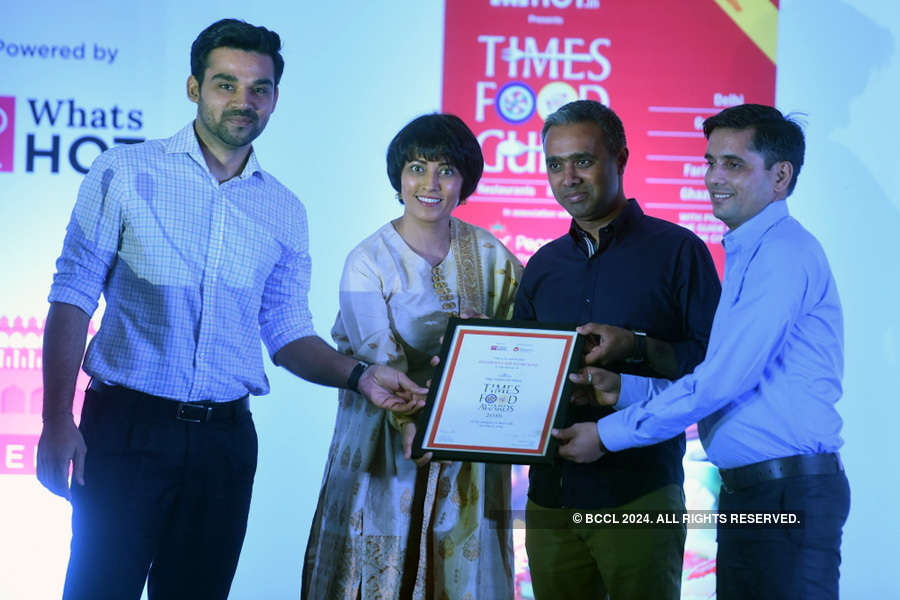 Times Food Guide Awards '16 - Delhi: Winners