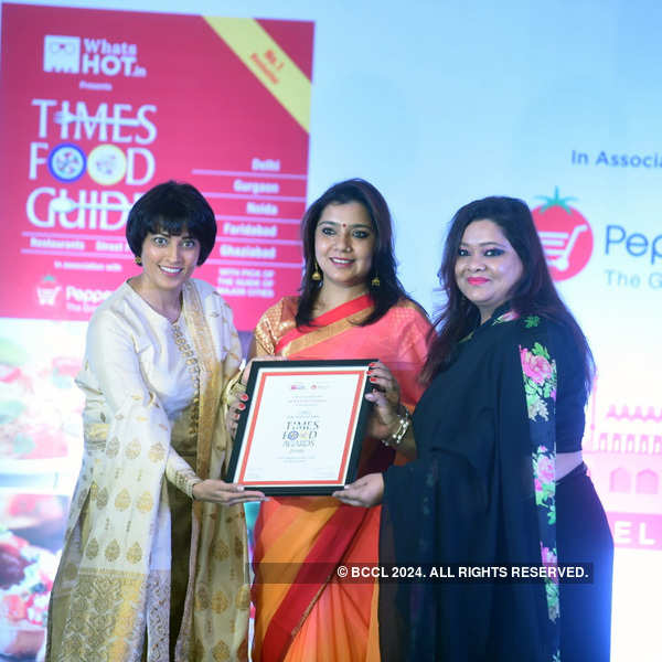 Times Food Guide Awards '16 - Delhi: Winners