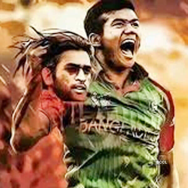 Morphed picture of Taskin Ahmed