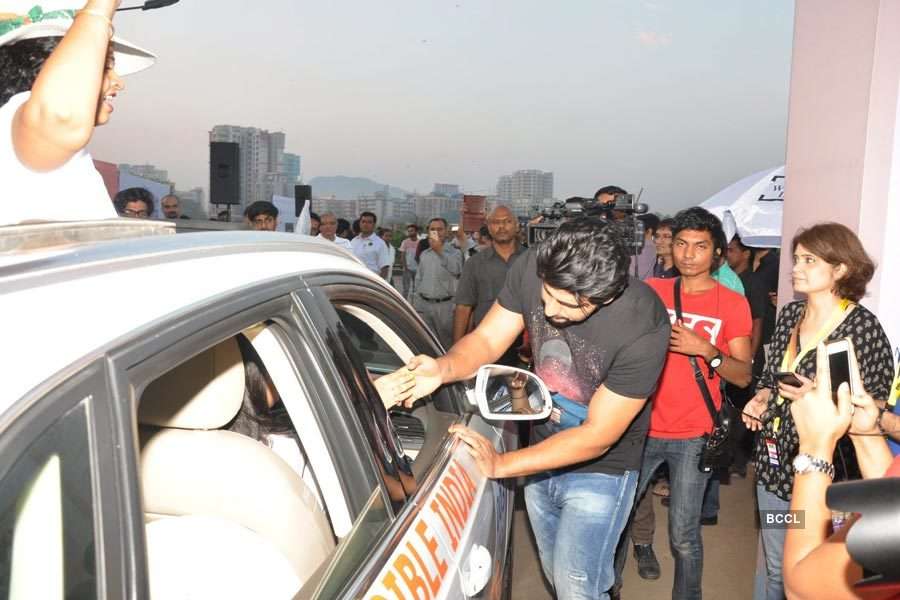 Arjun flags off Women's Drive