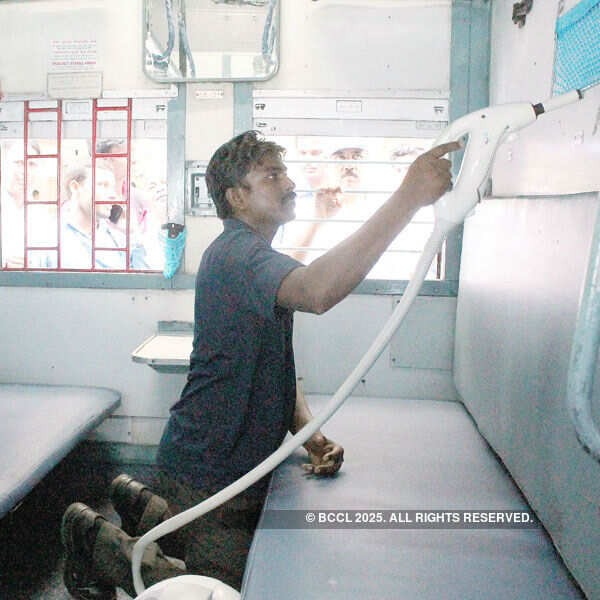 Railways launch online 'clean my coach' service