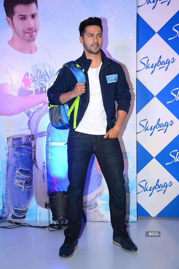 Varun launches Skybags
