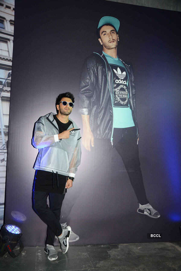 Ranveer endorses Adidas Orginials