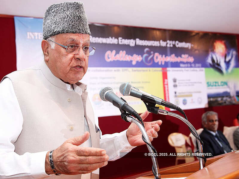 Anti-national slogans are normal in Kashmir: Farooq Abdullah