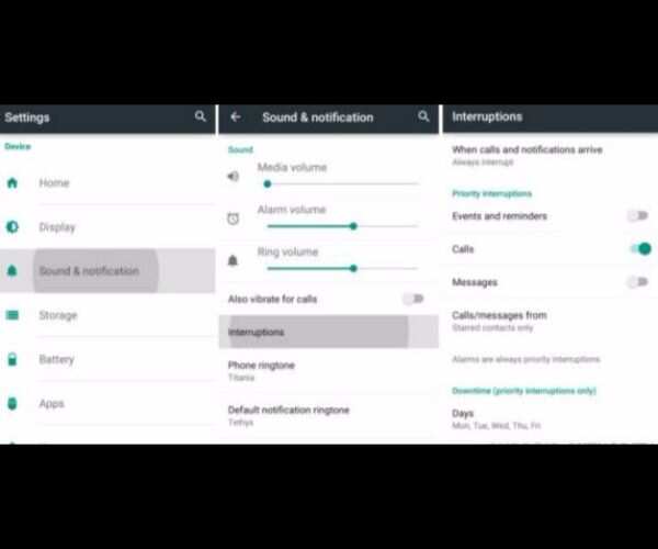 Restrict calls and texts