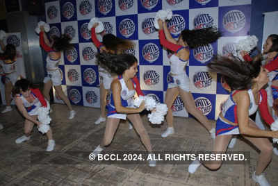 White Mischief cheerleaders 