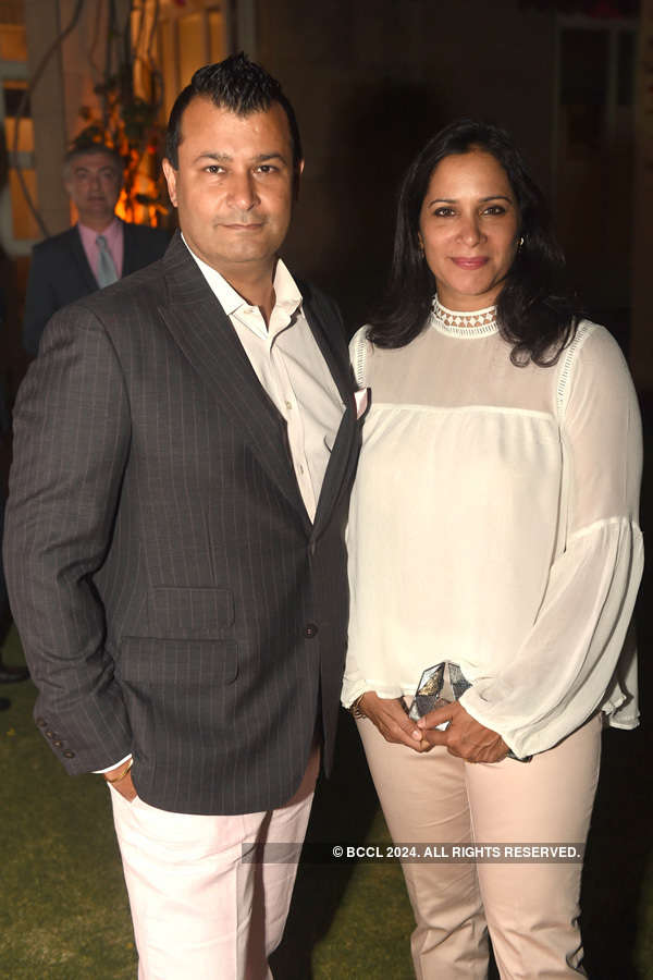 Rajeev Sethi And Mohini Bhullar During The Investiture Of Rashmi Uday ...