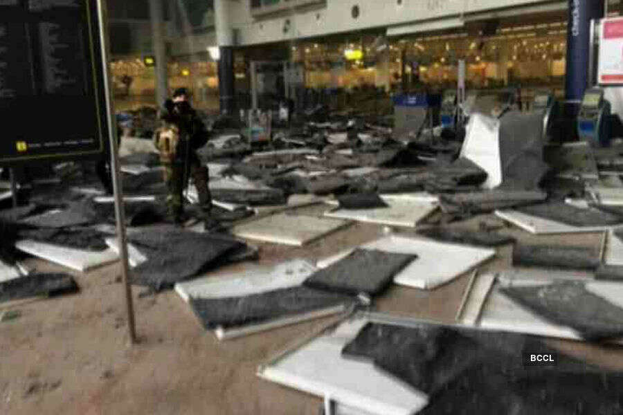 Explosions hit Brussels, several killed