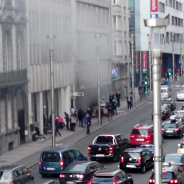 Explosions hit Brussels, several killed