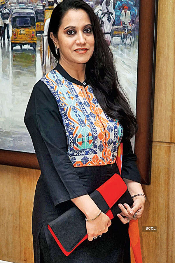 Art lovers at a get-together