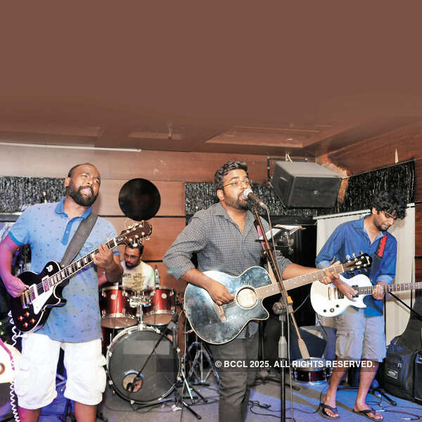 Rock show in the city