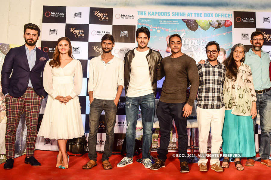 Kapoor & Sons: Press Meet