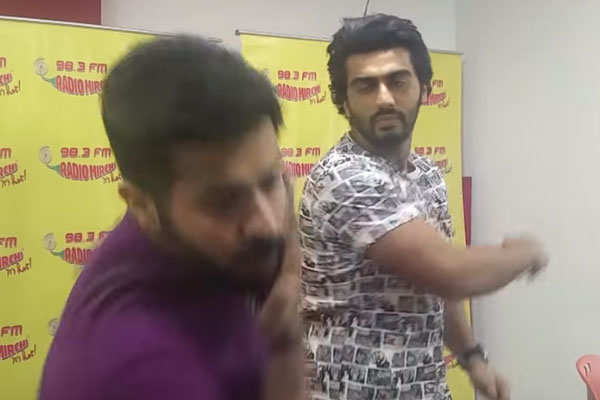 Arjun Kapoor slaps Radio Mirchi RJ