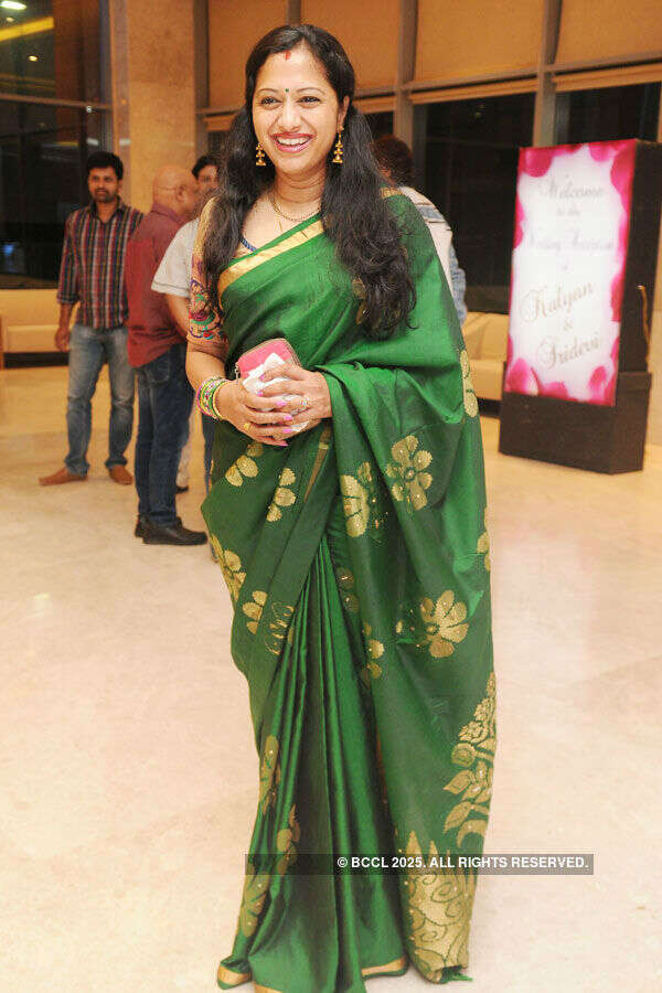 Kalyan & Sridevi's reception party