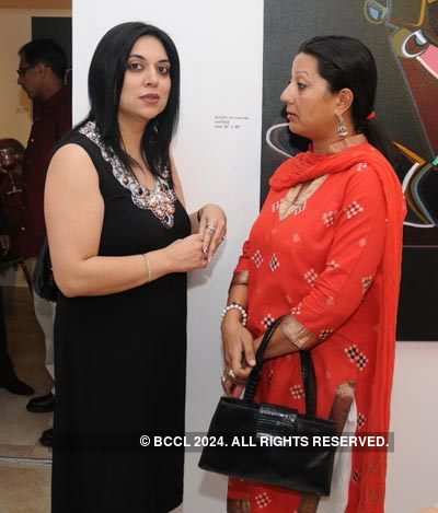 Shashi Bharti's art exhibition