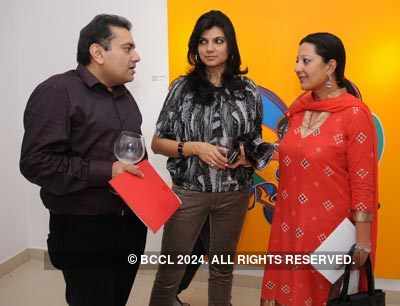 Shashi Bharti's art exhibition