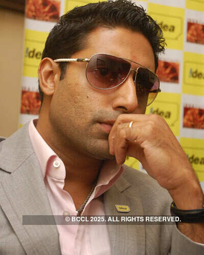 Abhi at a Press meet
