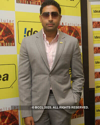 Abhishek Bachchan at a press meet