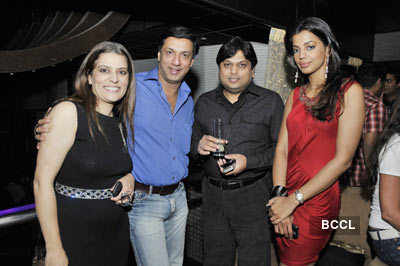 Reynu, Rahul and Gunjan's party