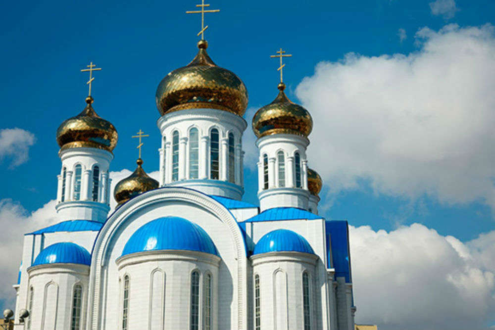 Assumption Russian Orthodox Cathedral Astana Times Of India Travel