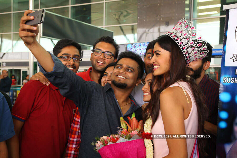 Sushruthi Krishna: Homecoming Pics