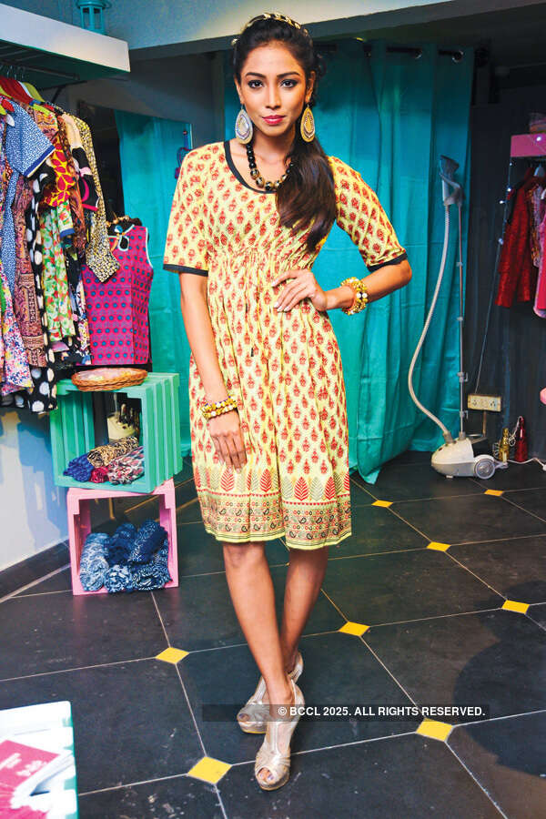 Socialites at boutique launch