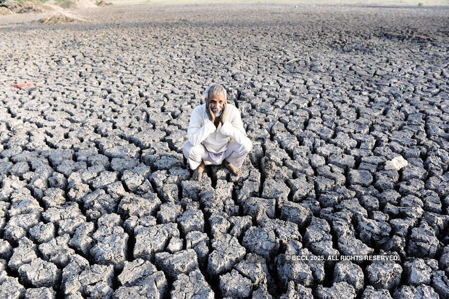 Drought affected places in India