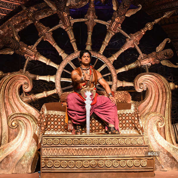 Chakravartin Ashoka Samrat: On the sets
