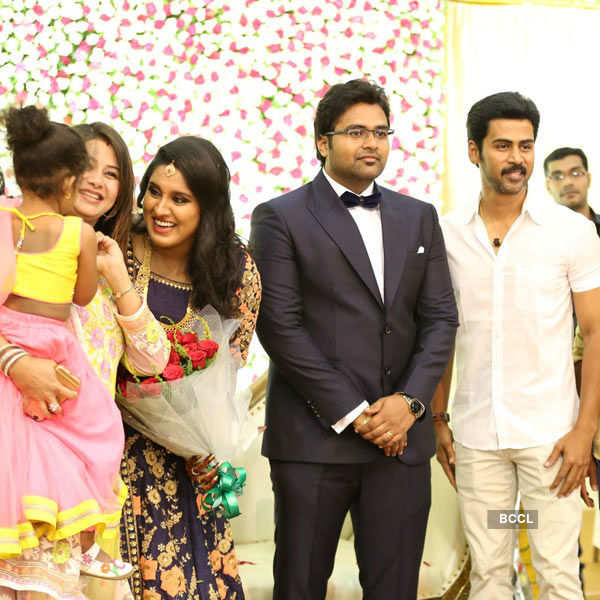 Mallika & Arjun Krishnan's wedding reception