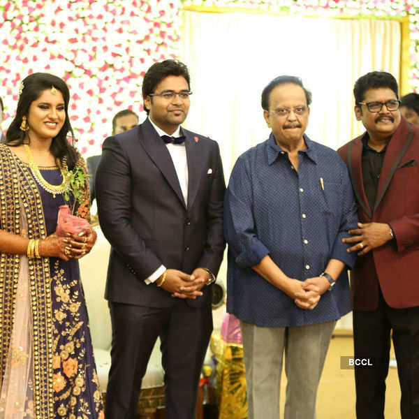 Mallika & Arjun Krishnan's wedding reception