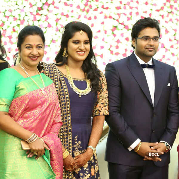 Mallika & Arjun Krishnan's wedding reception