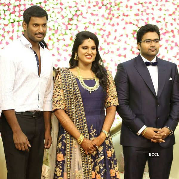 Mallika & Arjun Krishnan's wedding reception