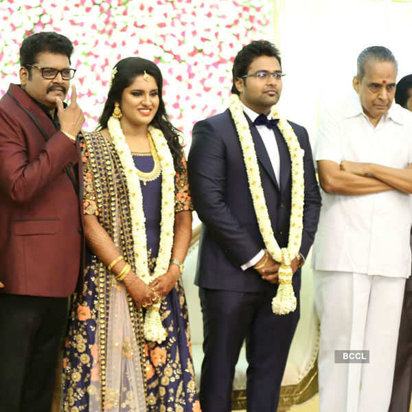 Mallika & Arjun Krishnan's wedding reception