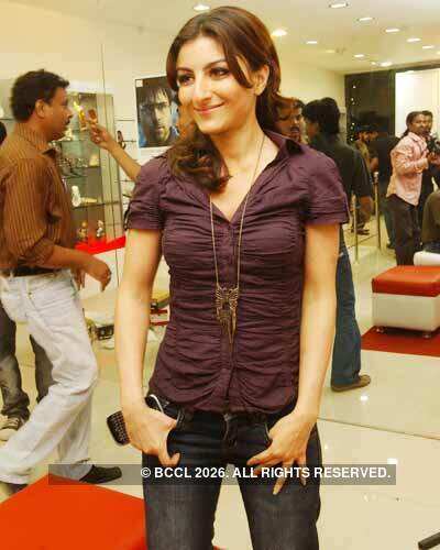 Soha at store launch