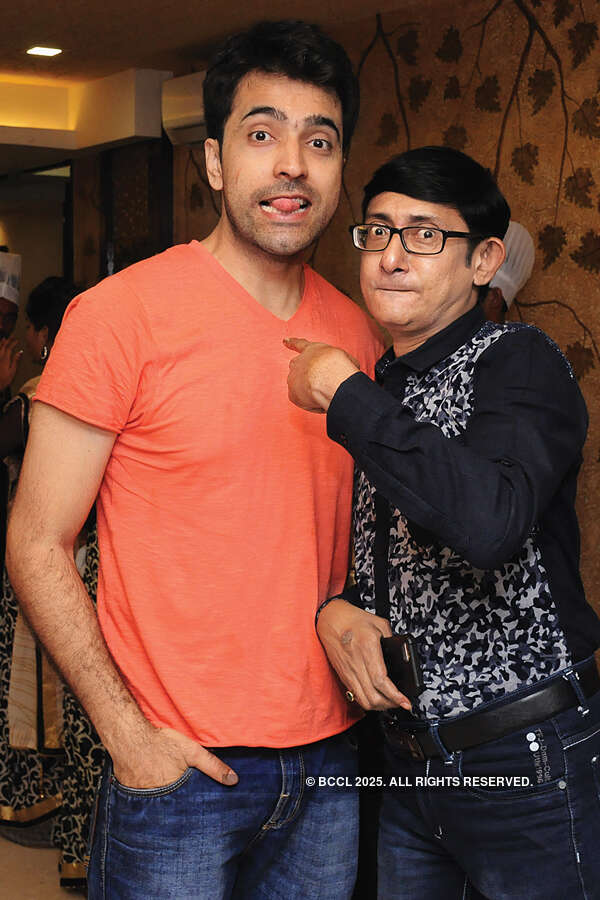 Celebs attend a party