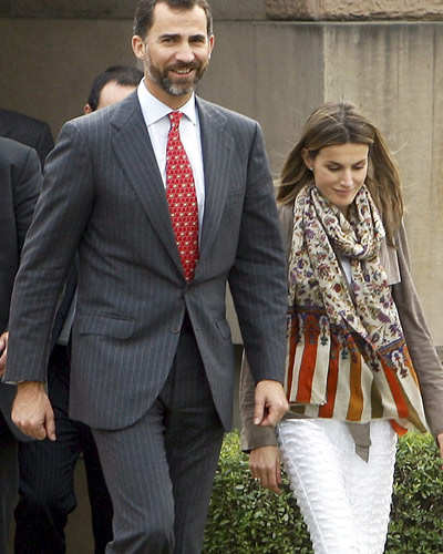 Spain Prince in Delhi