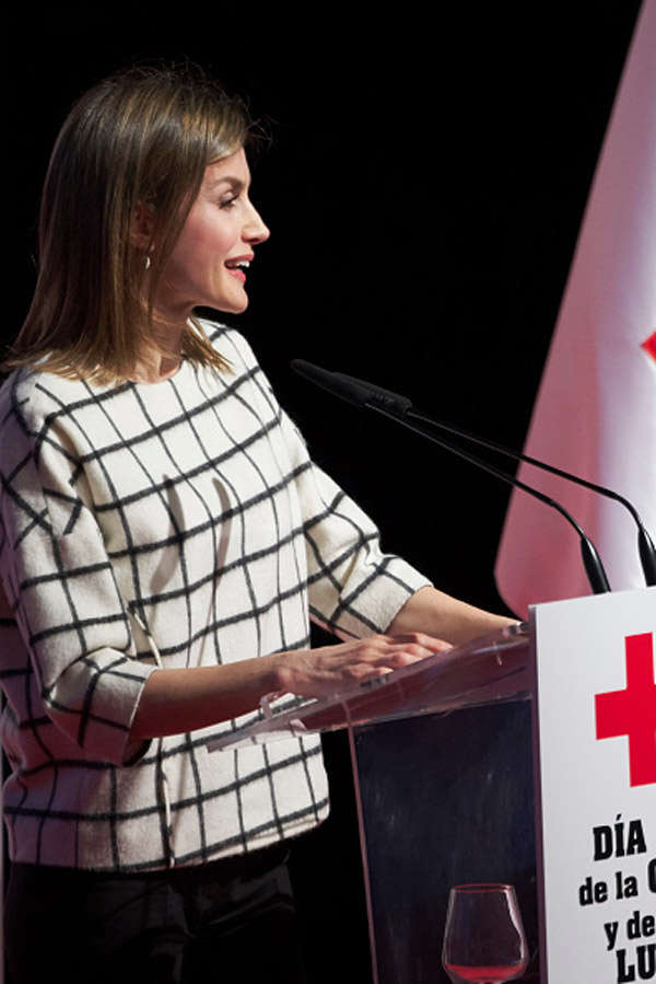 Queen Letizia attends Red Cross World Day