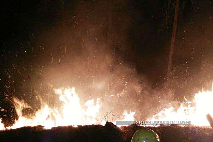 Raging inferno engulfs Uttarakhand forests again