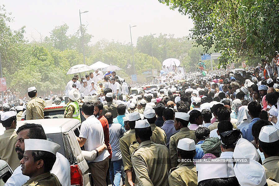 Nirankari chief's funeral ceremony