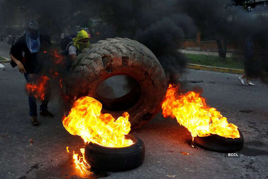 Anti-Maduro protests erupt in Venezuela