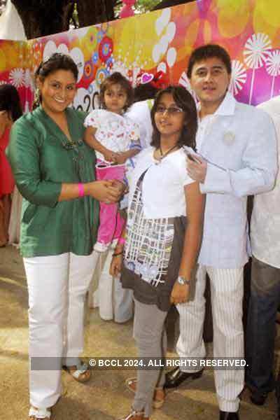 Celebs at charity carnival
