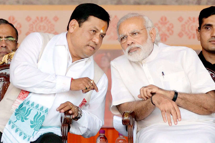Sonowal sworn in as Assam CM