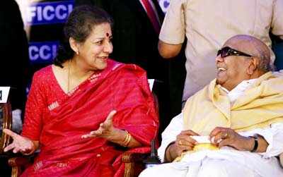 Ambika Soni, M. Karunanidhi
