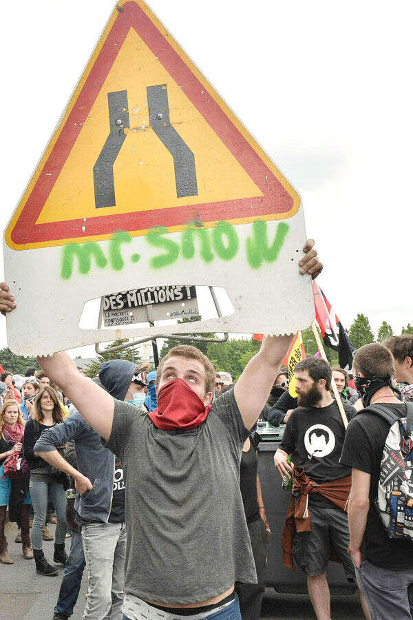 France labour clashes intensify