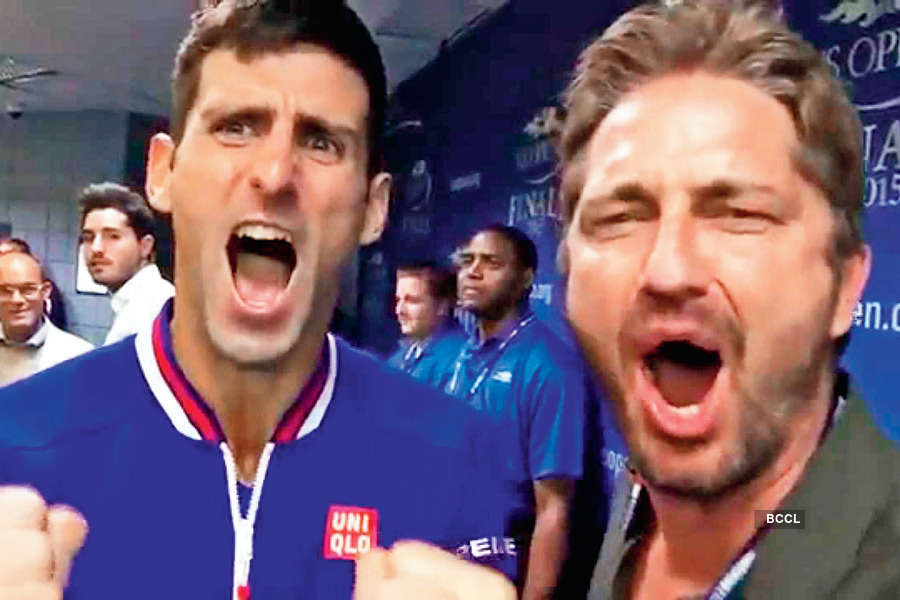 Djokovic celebrates French Open victory