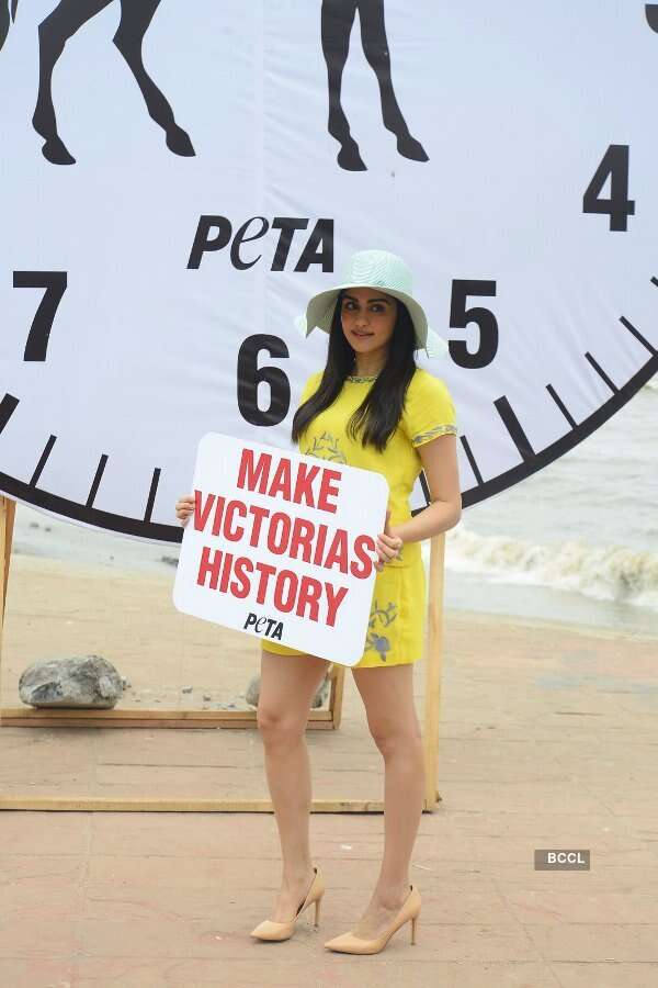 Adah Sharma shoots for PETA