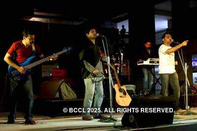 Chandrobindu band performs